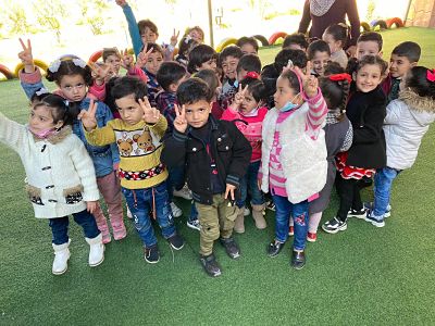 Une séance d'animation et de soutien psychologique pour les enfants de Rafah  (vidéo)